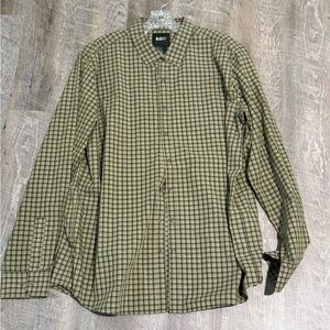 5.11 Tactical Green Plaid Casual Button Down Shirt